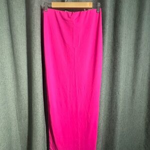 Hot Pink Verdusa Bodycon Midi Skirt (NWT)